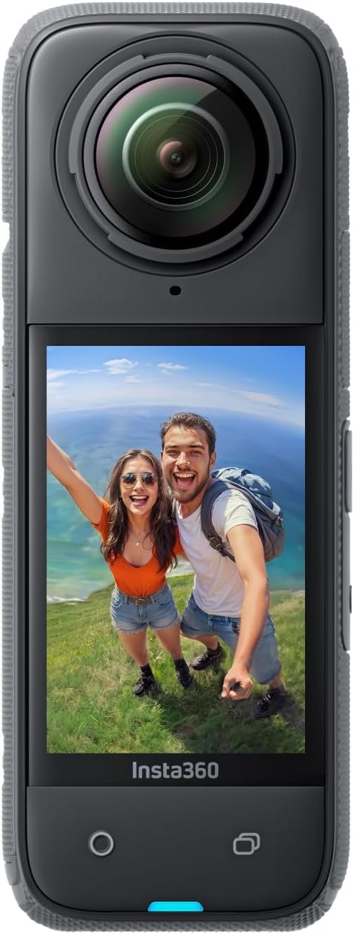 Insta360 X4, cámara de acción 360 con dos lentes y grabación 8K