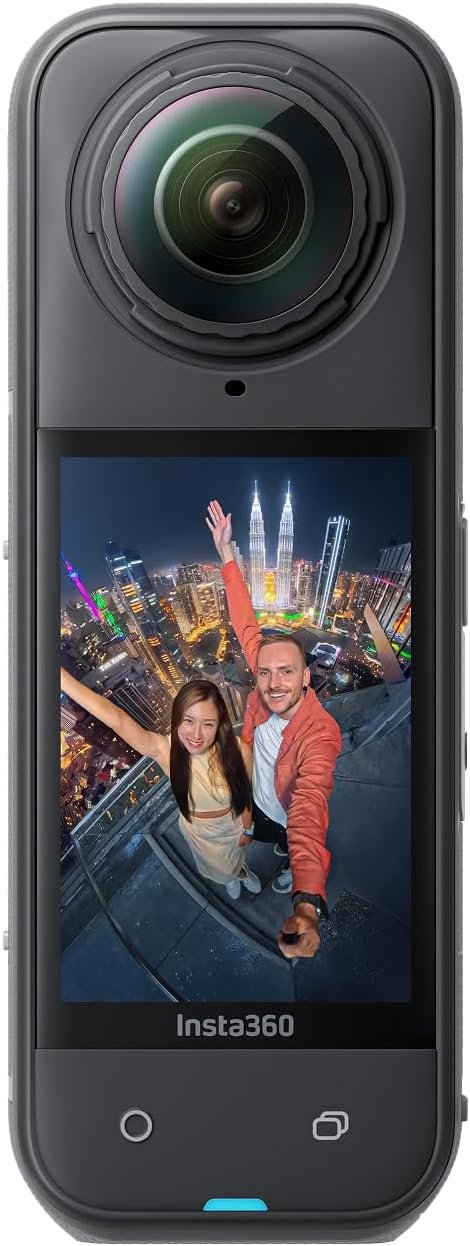 Insta360 X5, cámara de acción 360 con dos lentes y grabación 8K